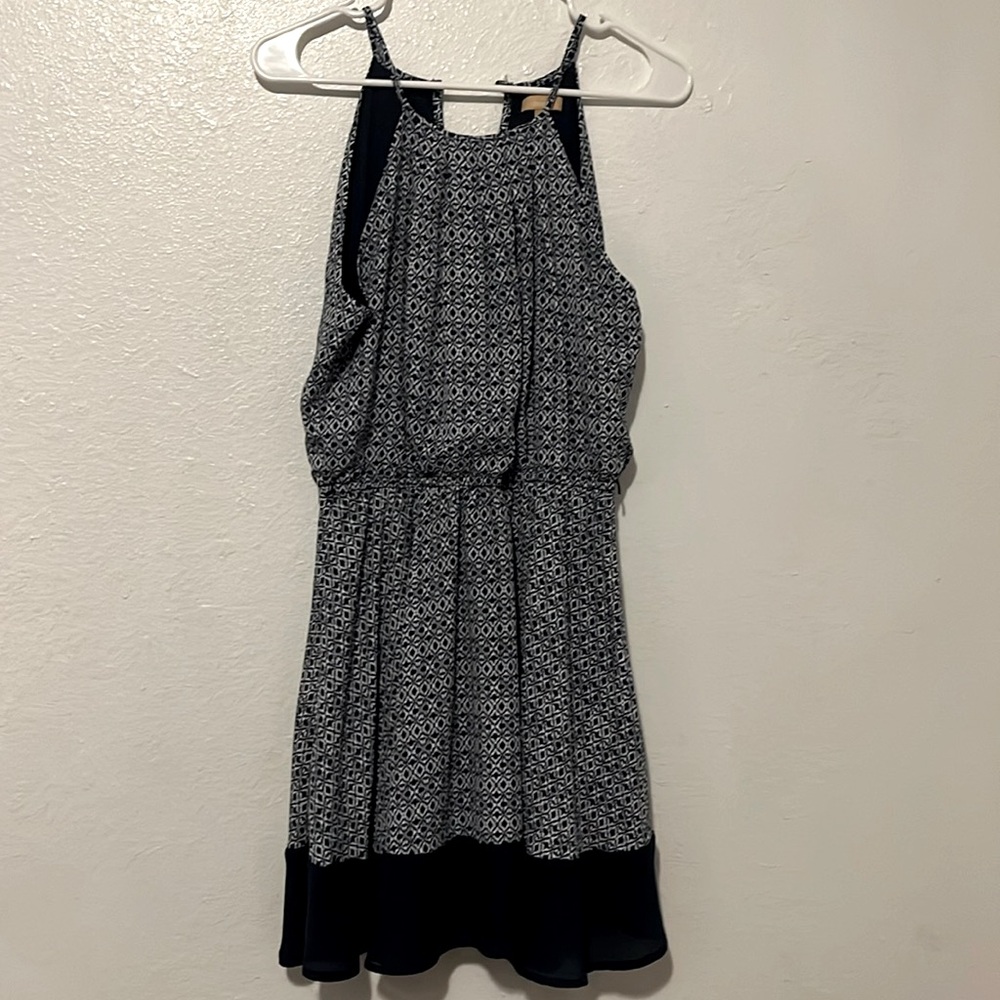 Blue and white Takara dress